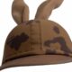 a brown rabbit hunting gear with spots