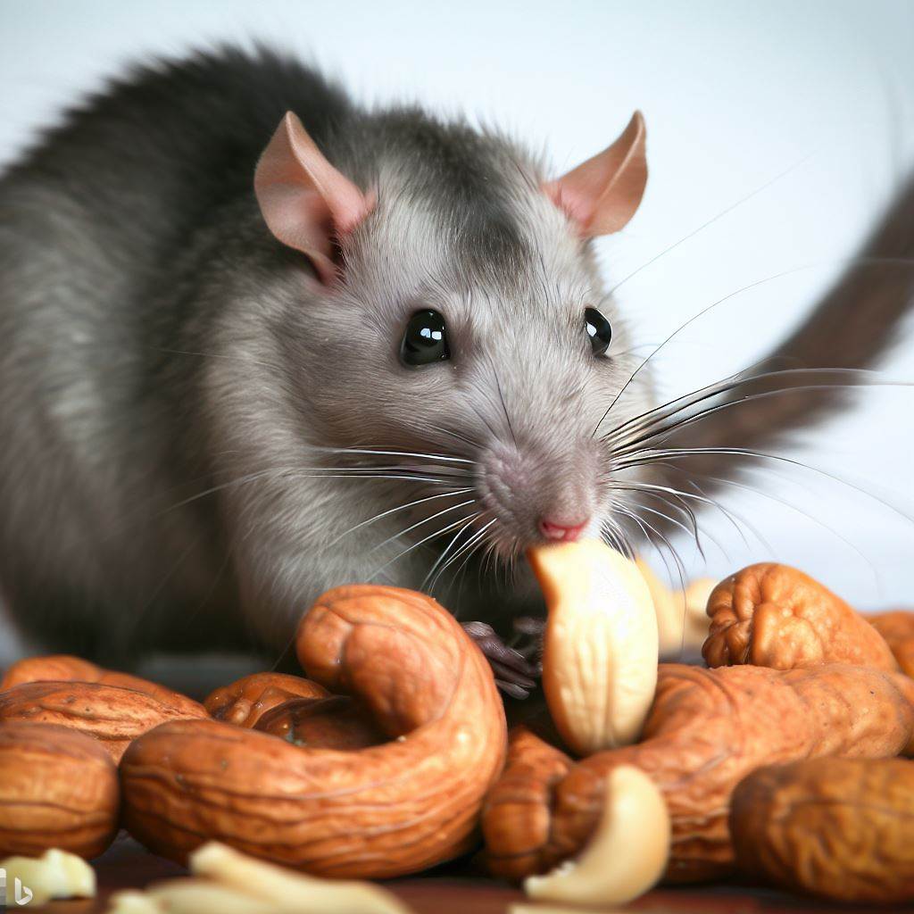 can rats have cashews