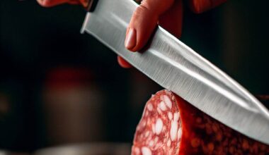 best knife to cut salami