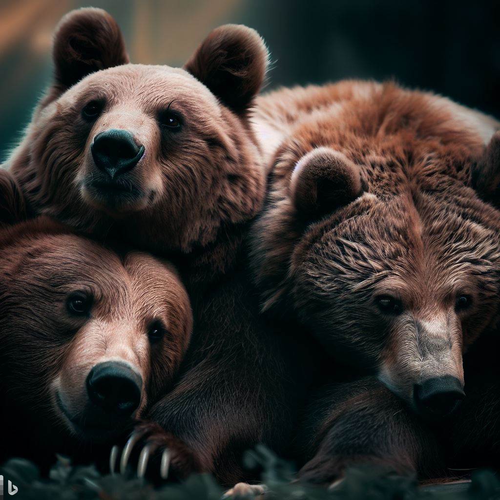 a group of bears 