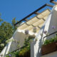 Metal pergola