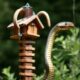 a snake guards for bird houses