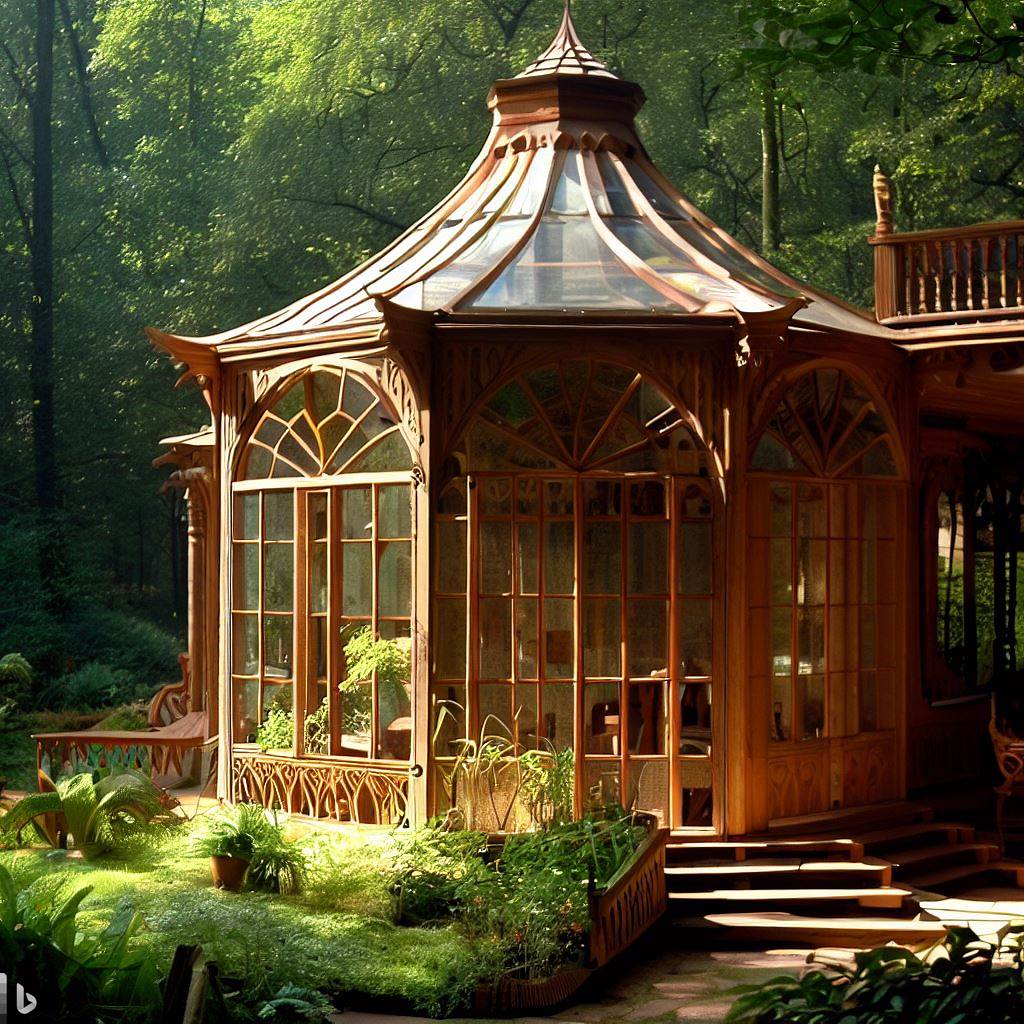 a brown Conservatory