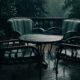 can patio furniture get rained on