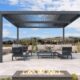 Aluminium pergola