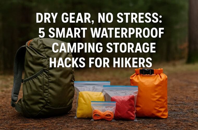 waterproof camping storage