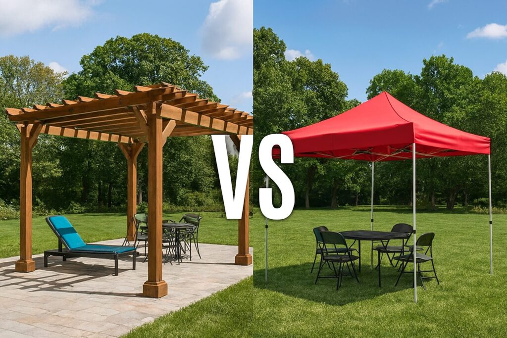 Pergola vs Canopy