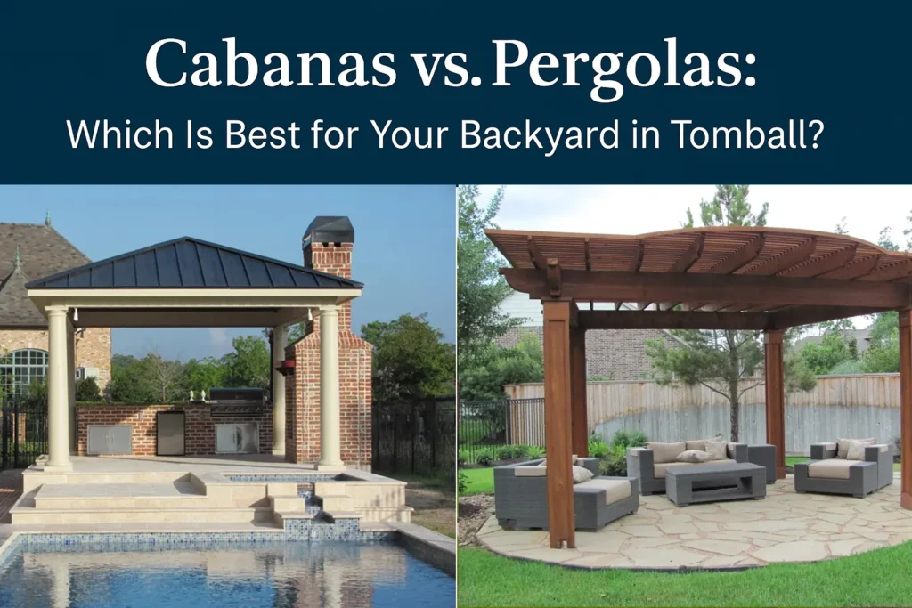pergola vs cabana