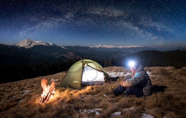 Flashlight and headlamp, essential survival kit essentials for outdoor adventures