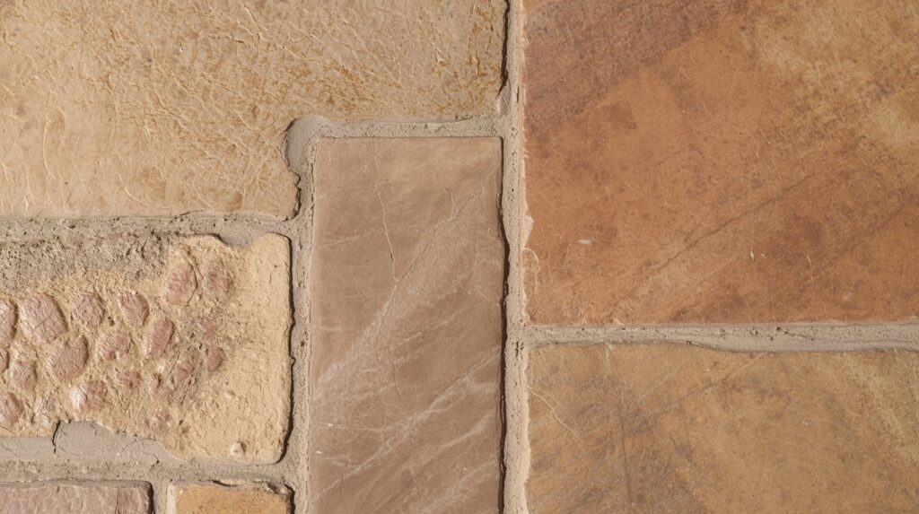 clean stamped concrete patio