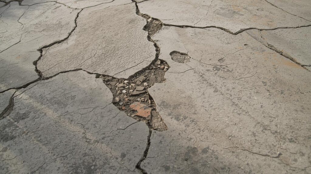 clean stamped concrete patio